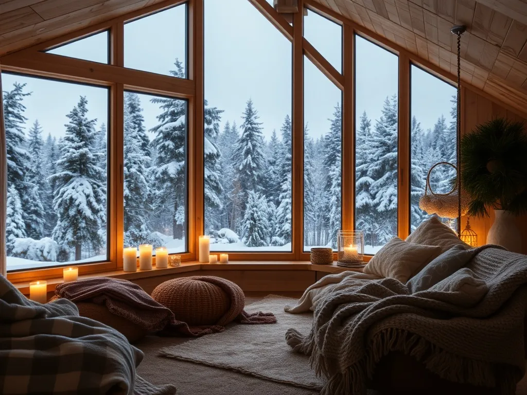 Vid utsikt over innsjø